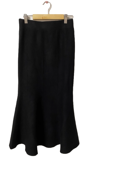 マーメードニットスカート(black)