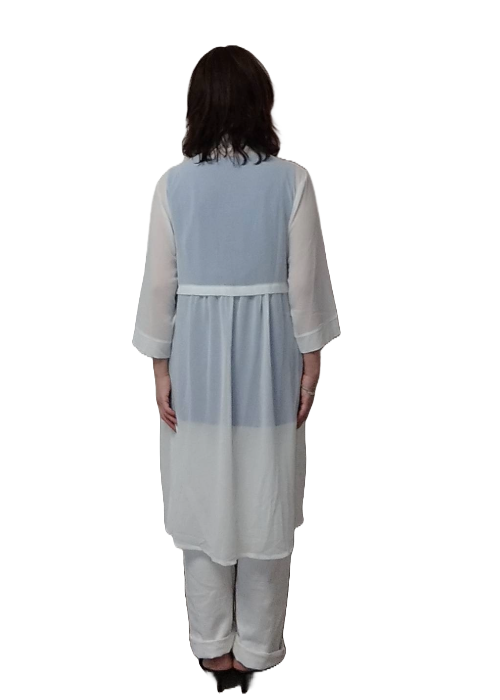 ロングシアーカーディガン