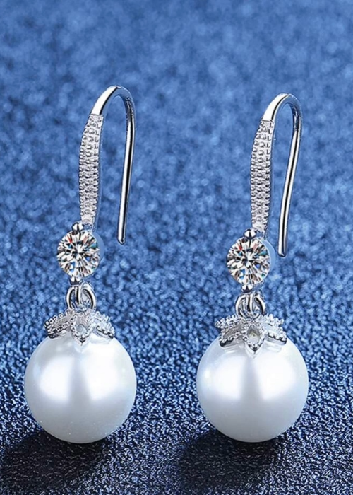 一粒silverピアス