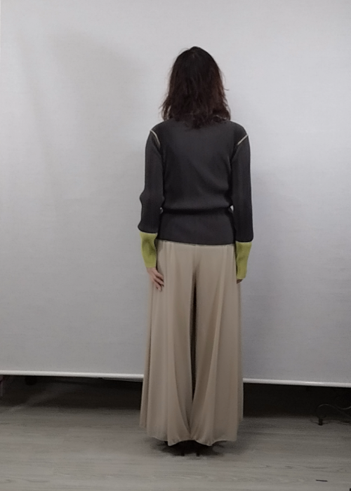 チュールレース・ワイドパンツ