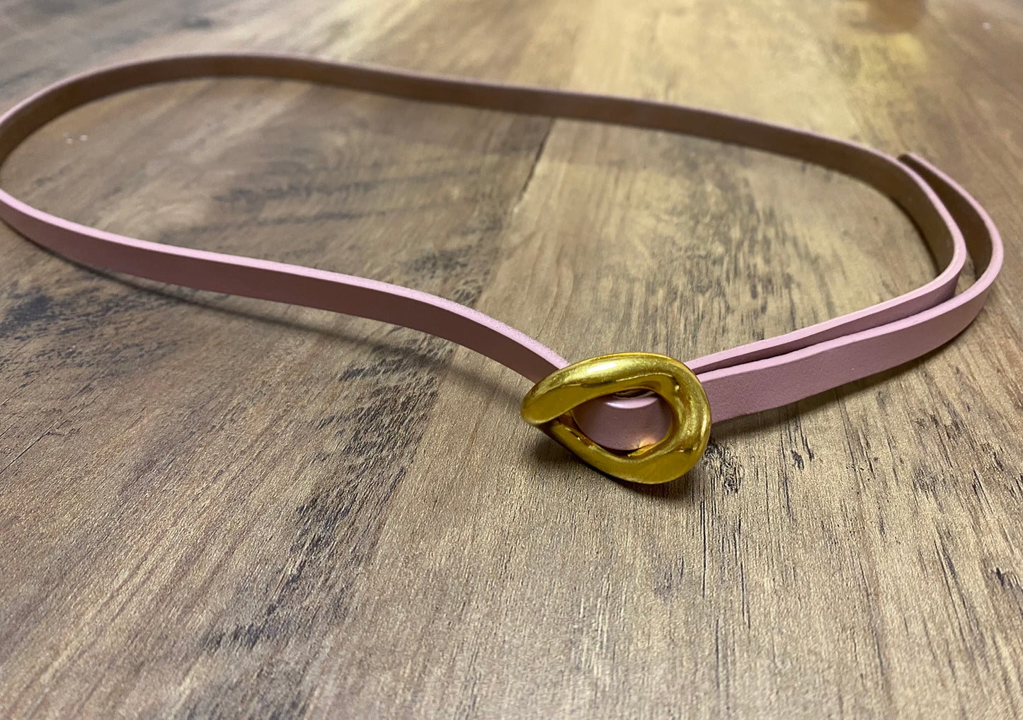 レザーgoldポイントベルト