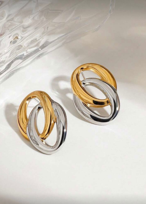 ジオメトリックピアス