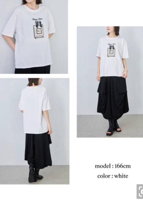 パヒュームパールデコデザインTシャツ