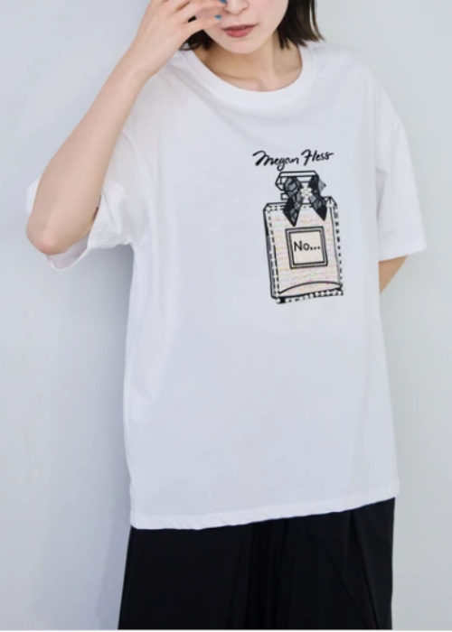 パヒュームパールデコデザインTシャツ