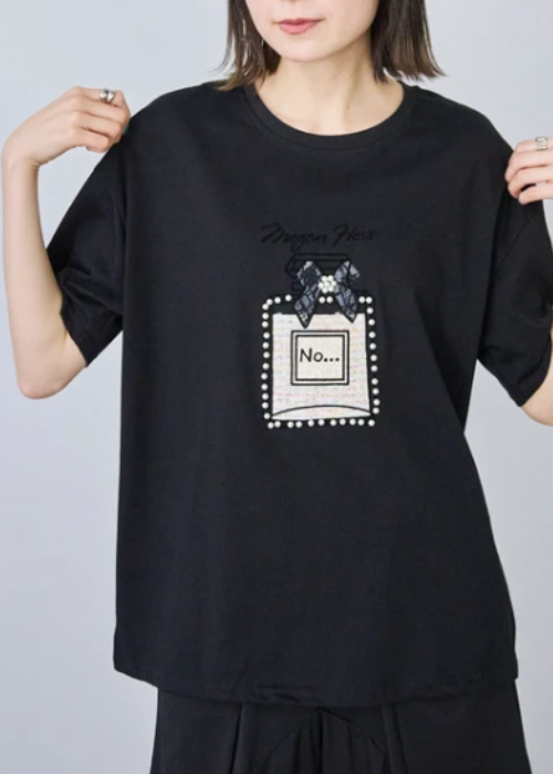 パヒュームパールデコデザインTシャツ