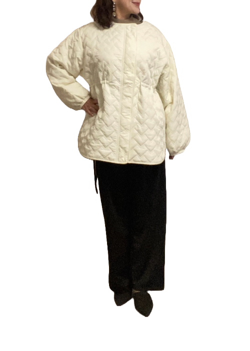 リバーシブル・ハート型キルティングジャケット