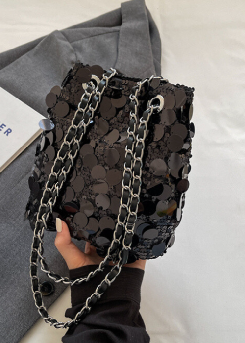 キラキラ・スパンコールチェーンポシェット