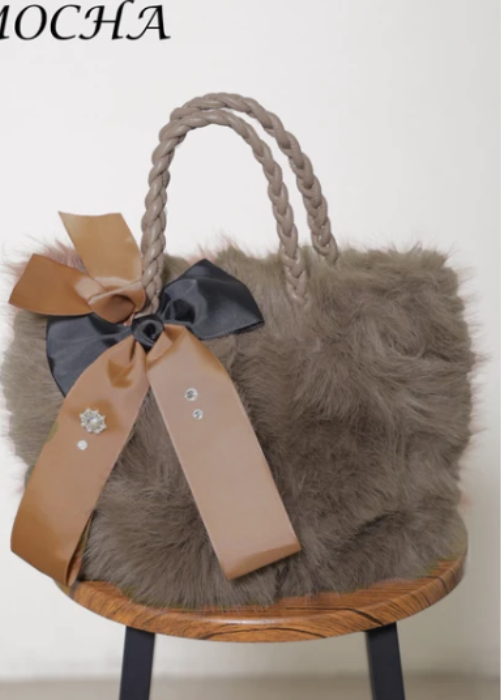 エコファーバックリボン付き