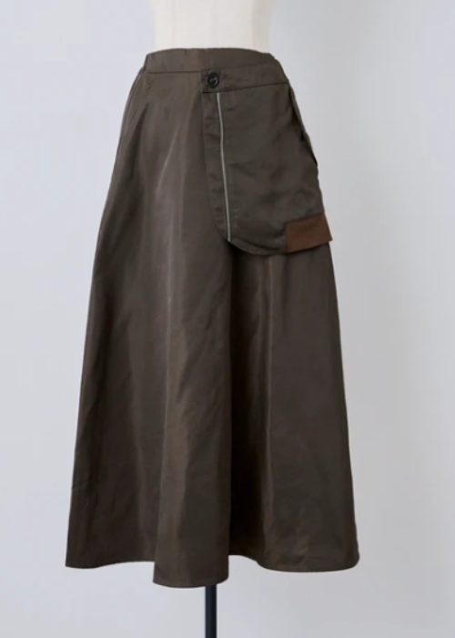 アシンメトリーカーゴスカート