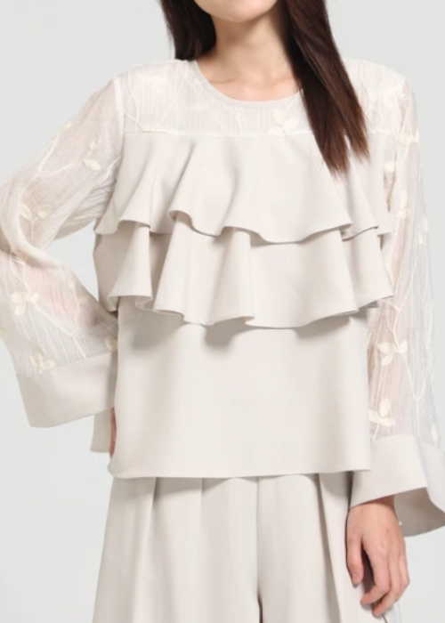 フリルシアートップス