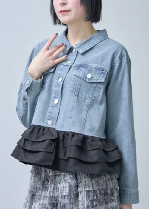 フリル切り替えＧジャン