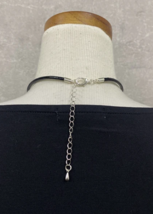 gold×silverプレートネックレス