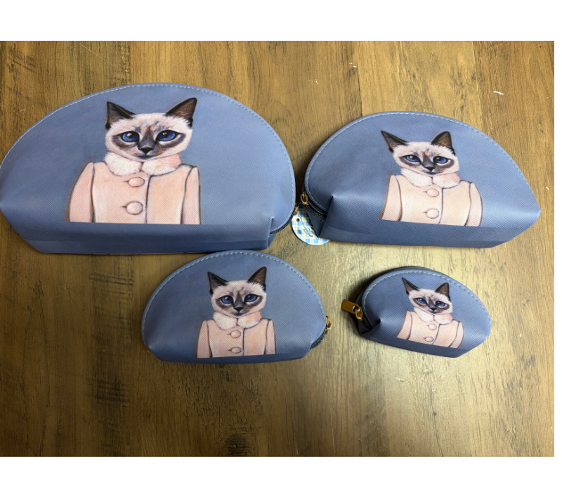 猫ちゃんポーチ大小4個セット