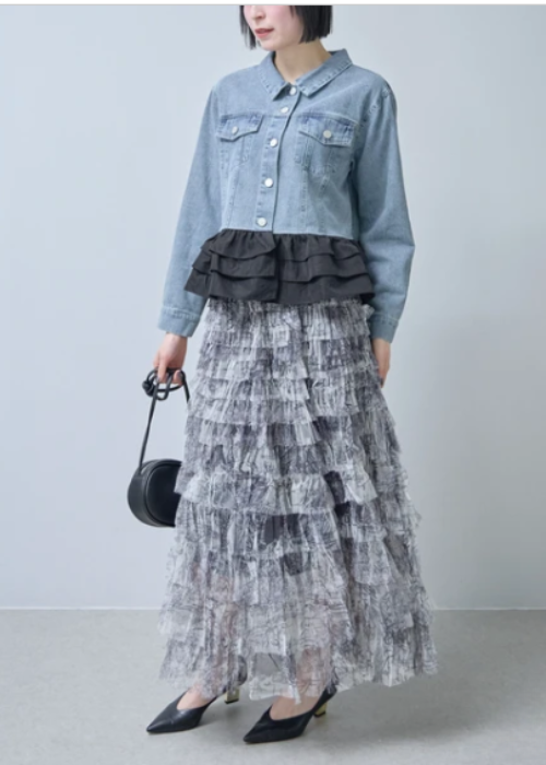 フリル切り替えＧジャン