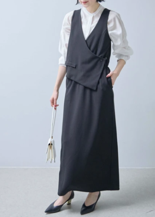 ジレライクジャンパースカート