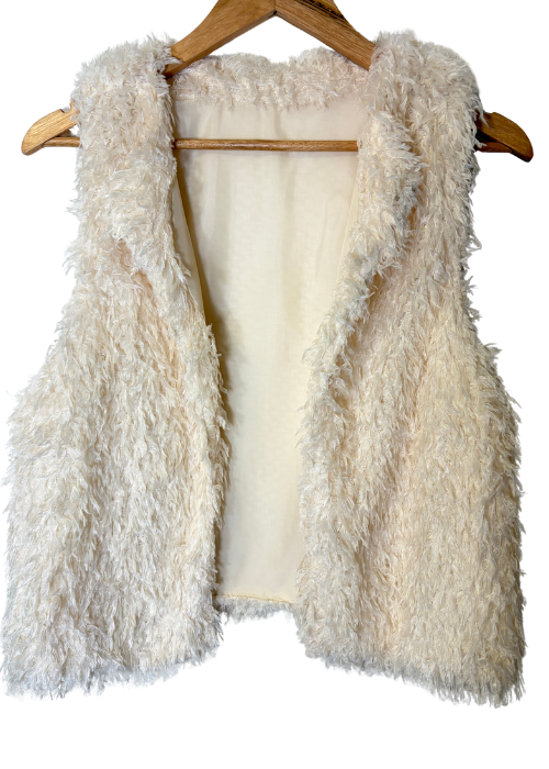 シャギー風ベスト