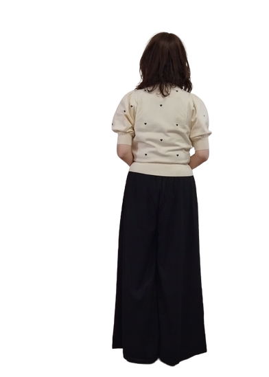 ハート柄・半そでプルオーバー